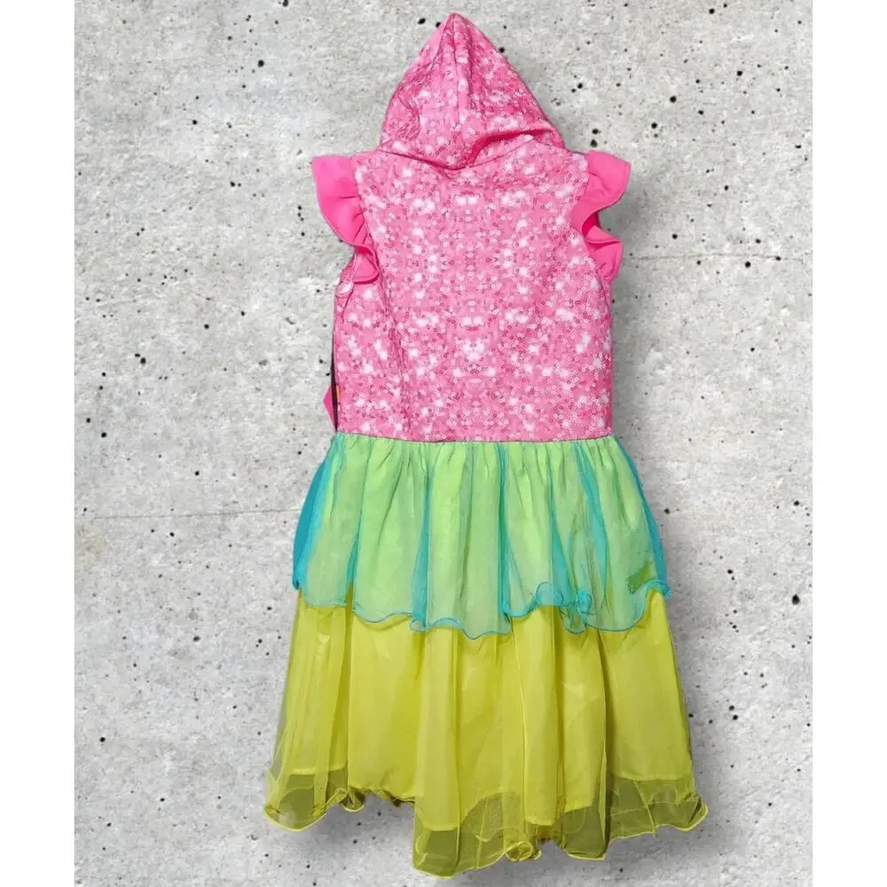 L.O.L. Surprise! Girls Hooded Tutu Dress XL 14/16 Halloween Costume Cosplay